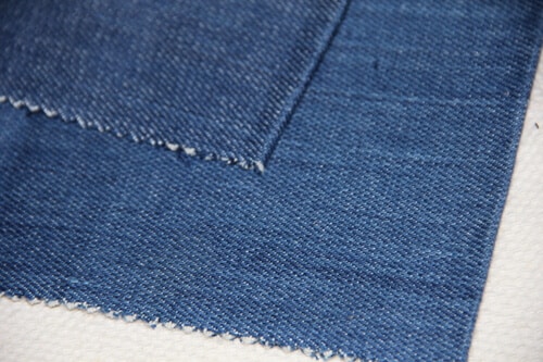 Organic denim fabric